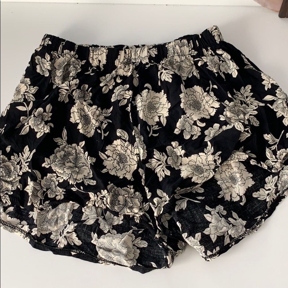 Brandy Melville Floral Shorts